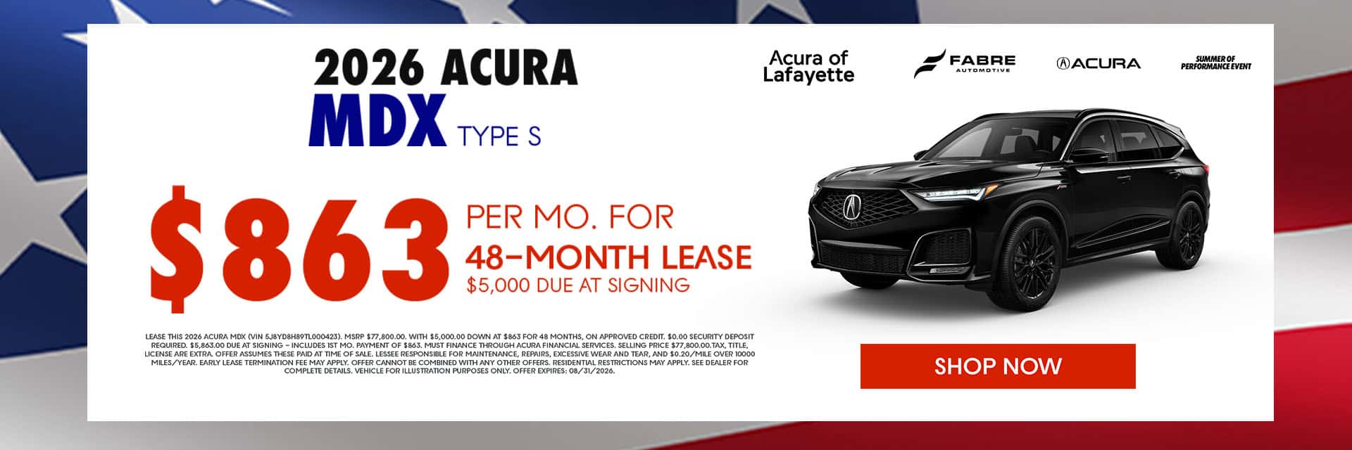 Acura-of-Lafayette—July-2026—MDX-Lease—1920×400