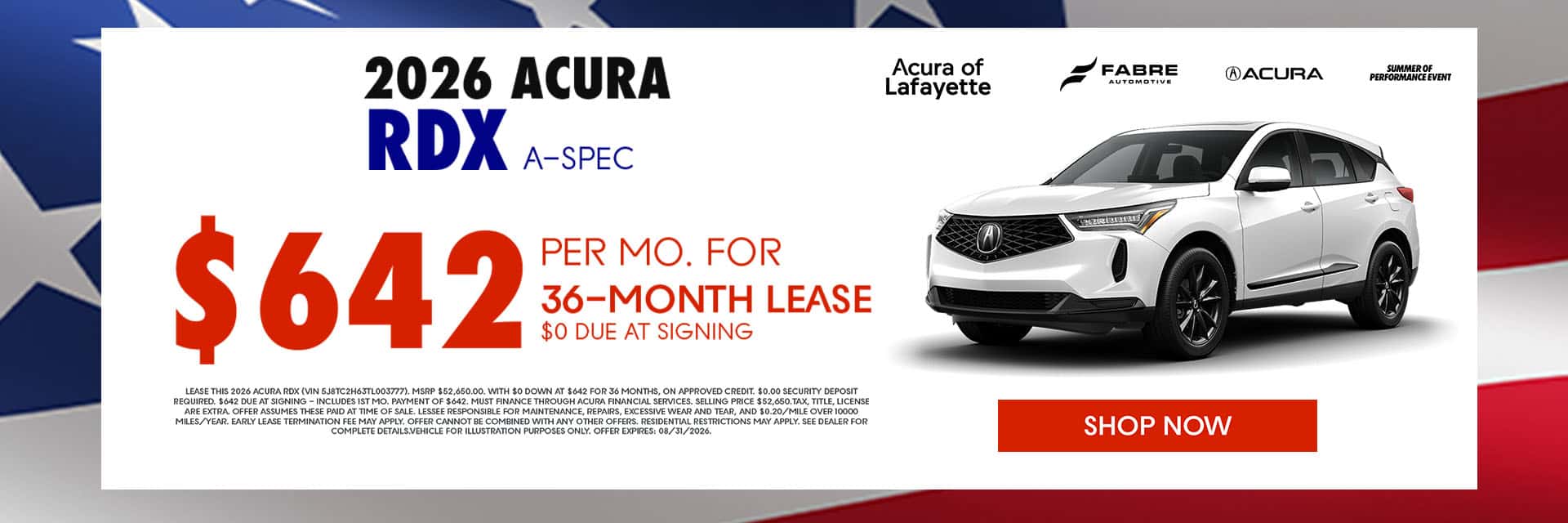 Acura-of-Lafayette—July-2026—RDX-Lease—1920×400