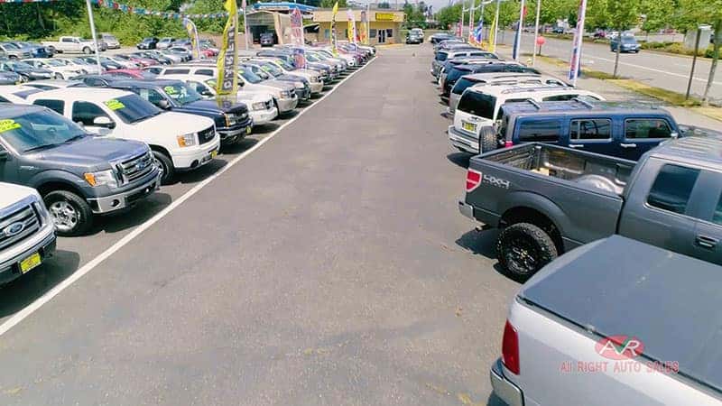 Used Cars at All Right Auto Sales in Federal Way