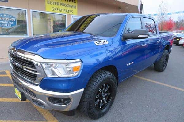 Used RAM truck at All Right Auto Sales