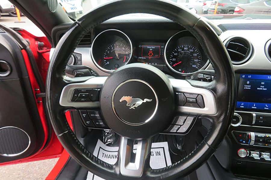 Used 2021 Ford Mustang with 76k mileage at All Right Auto Sales