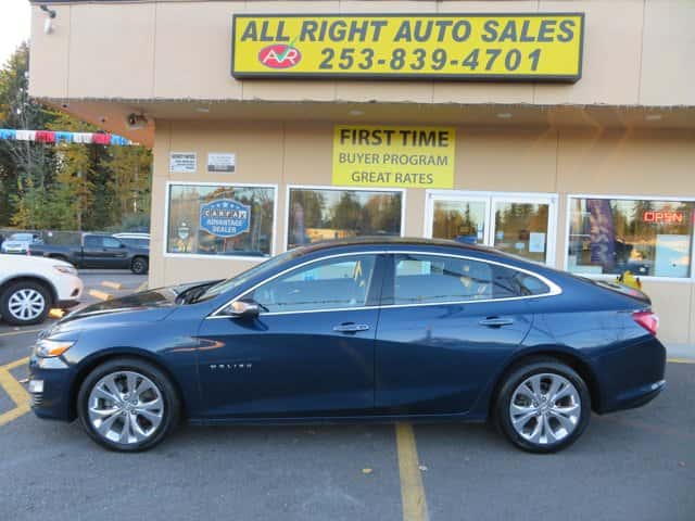 10-year-old reliable used car on display at All Right Auto Sales width=