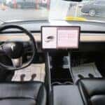 Interior of a used car at All Right Auto Sales