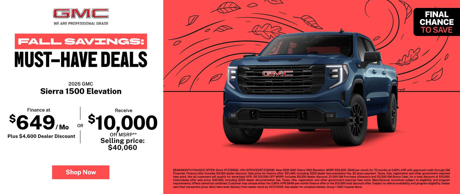 Sierra 1500 Elevation