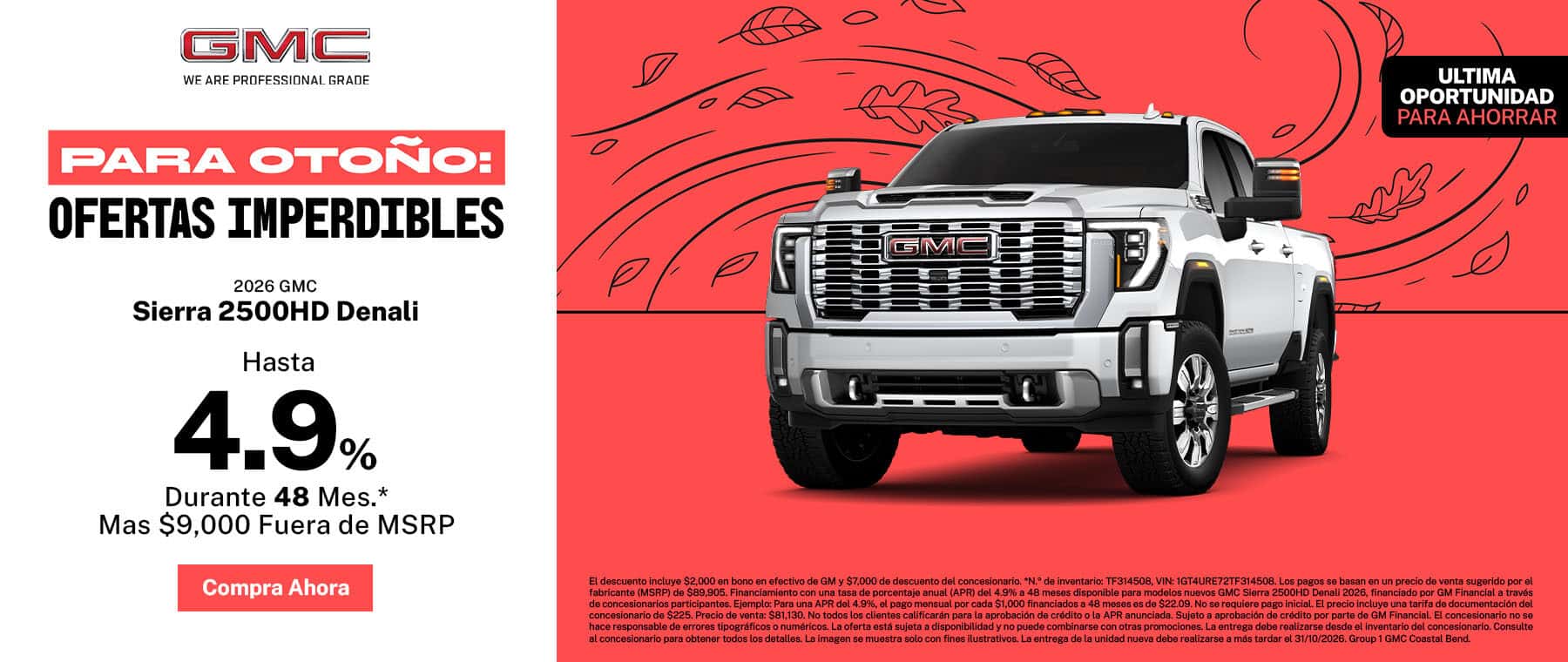 Sierra 2500HD Denali