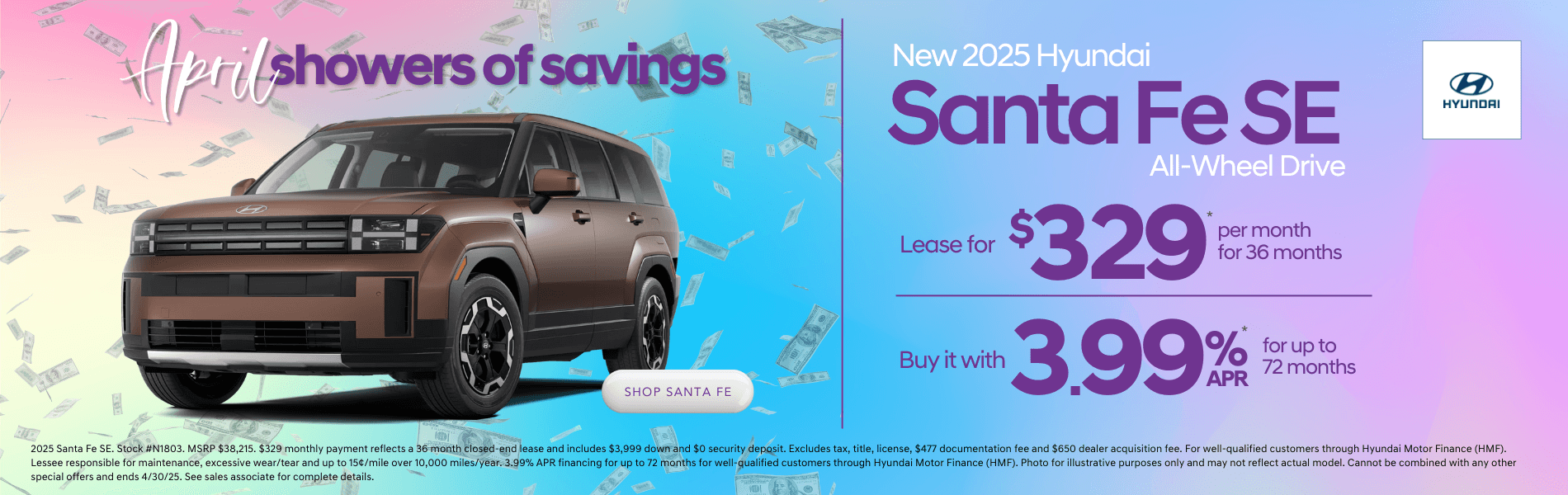 Bennett-Hyundai_April-2025_2025-Santa-Fe-SE_1900x600_R1