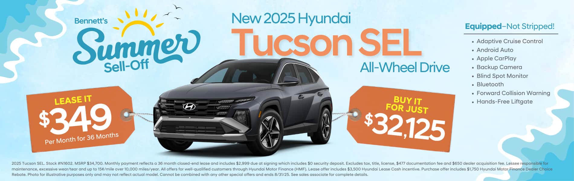 Bennett-Hyundai_August-2025-Slider_2025-Tucson-SEL_1900x600