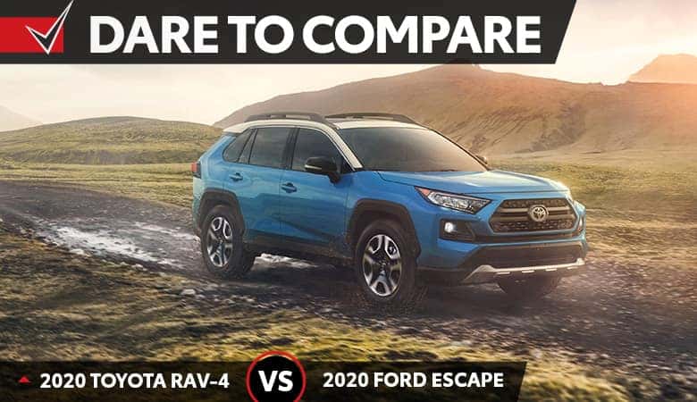 2020 Toyota RAV4 vs 2020 Ford Escape | Bert Ogden Toyota | Harlingen, TX