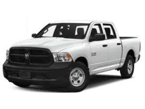 Angled view of the Ram 1500 Classic