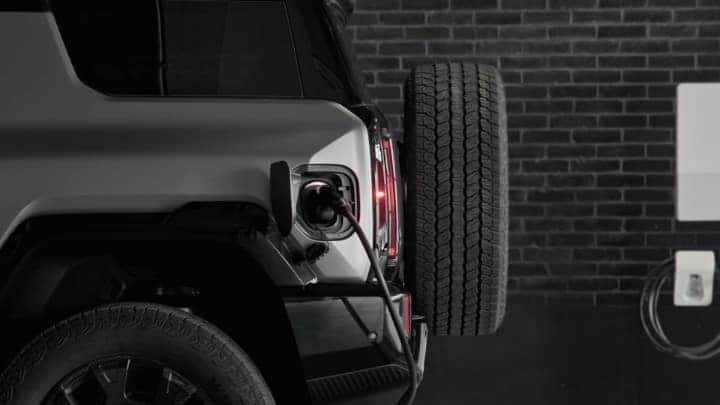 2026 GMC HUMMER EV SUV UltraVision camera technology at Blasius GMC in Branford, CT