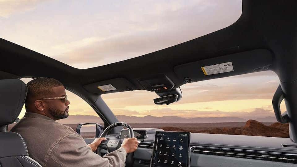 2026 GMC Sierra EV interior technology at Blasius GMC in Branford, CT