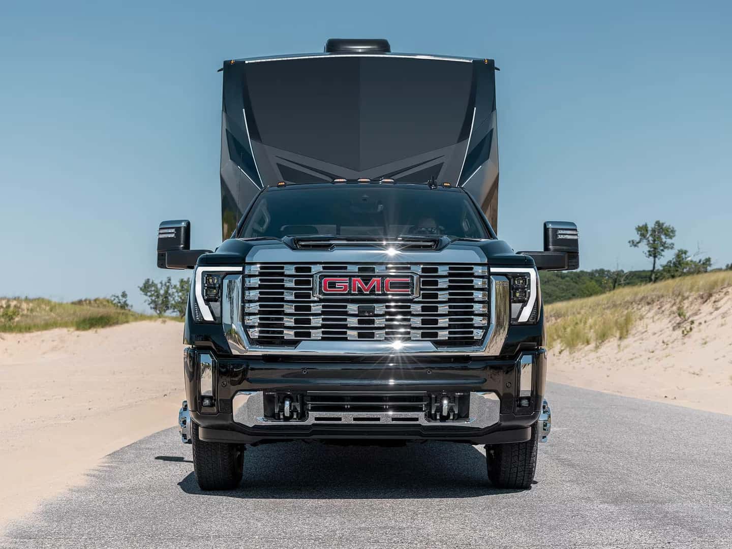 2026 GMC Sierra HD interior technology at Blasius GMC in Branford, CT