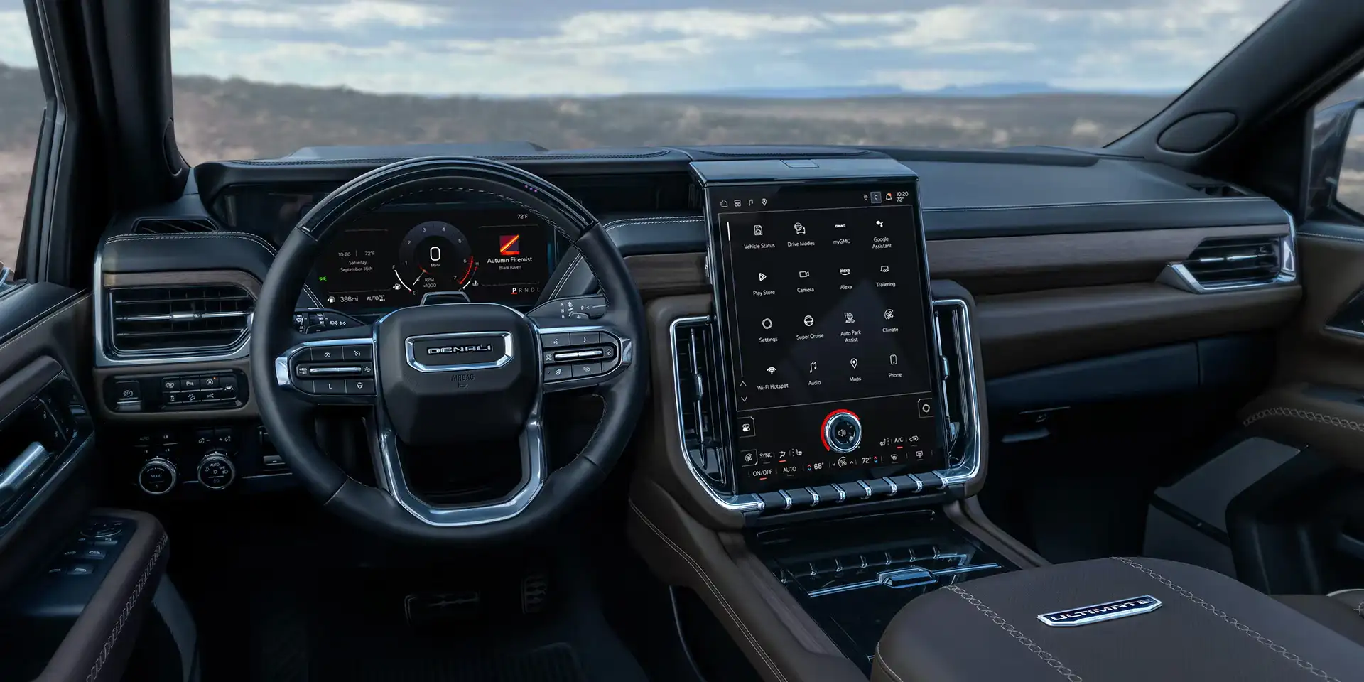 2026 GMC Yukon XL interior technology at Blasius GMC in Branford, CT