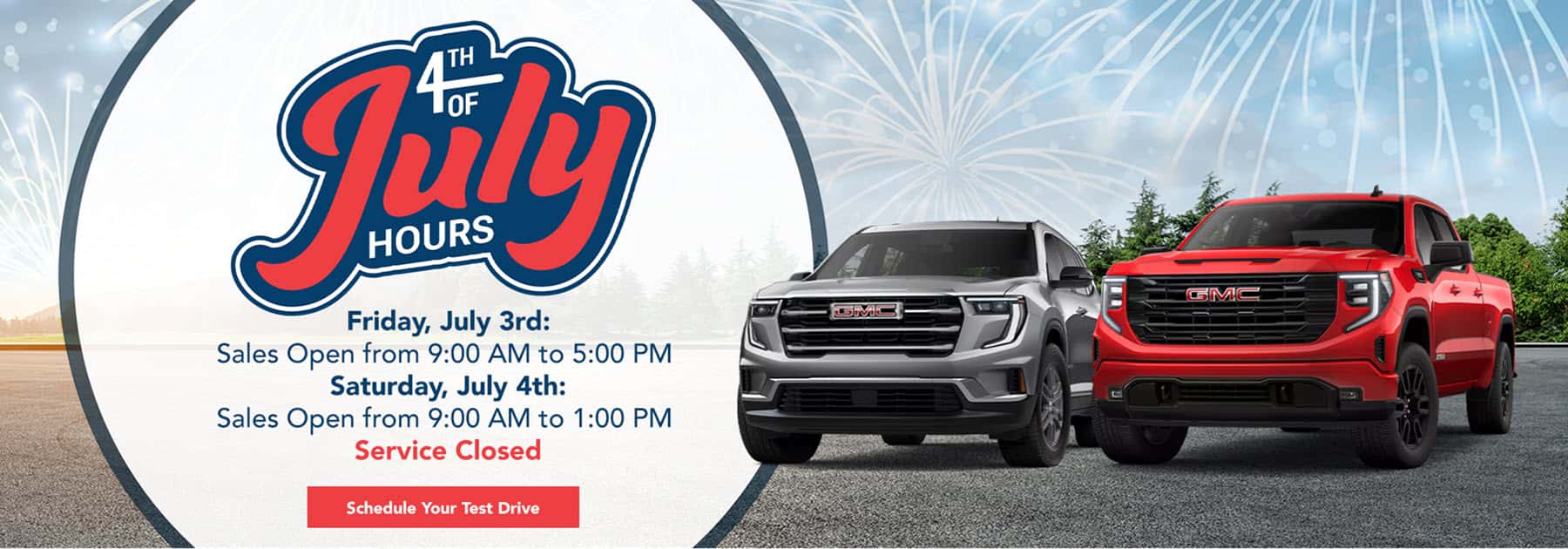4th Of July Hours
