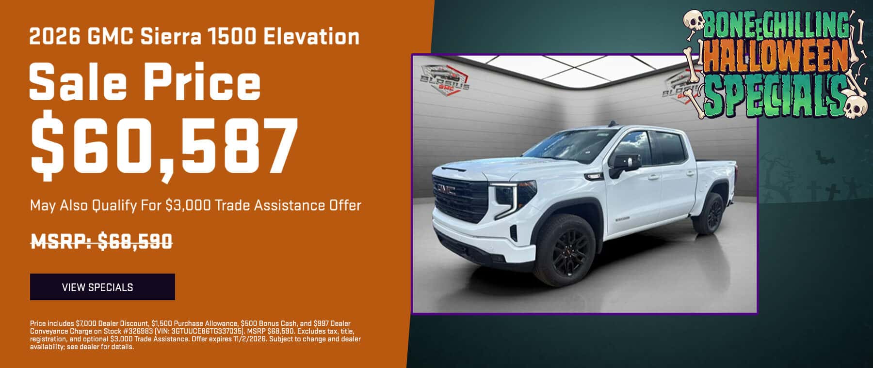 2026 Sierra 1500 Elevation