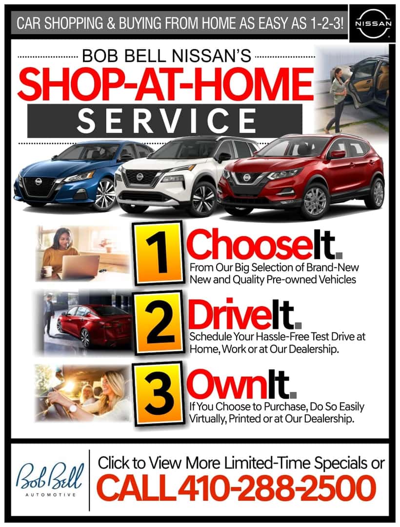 shop at home for your new Nissan