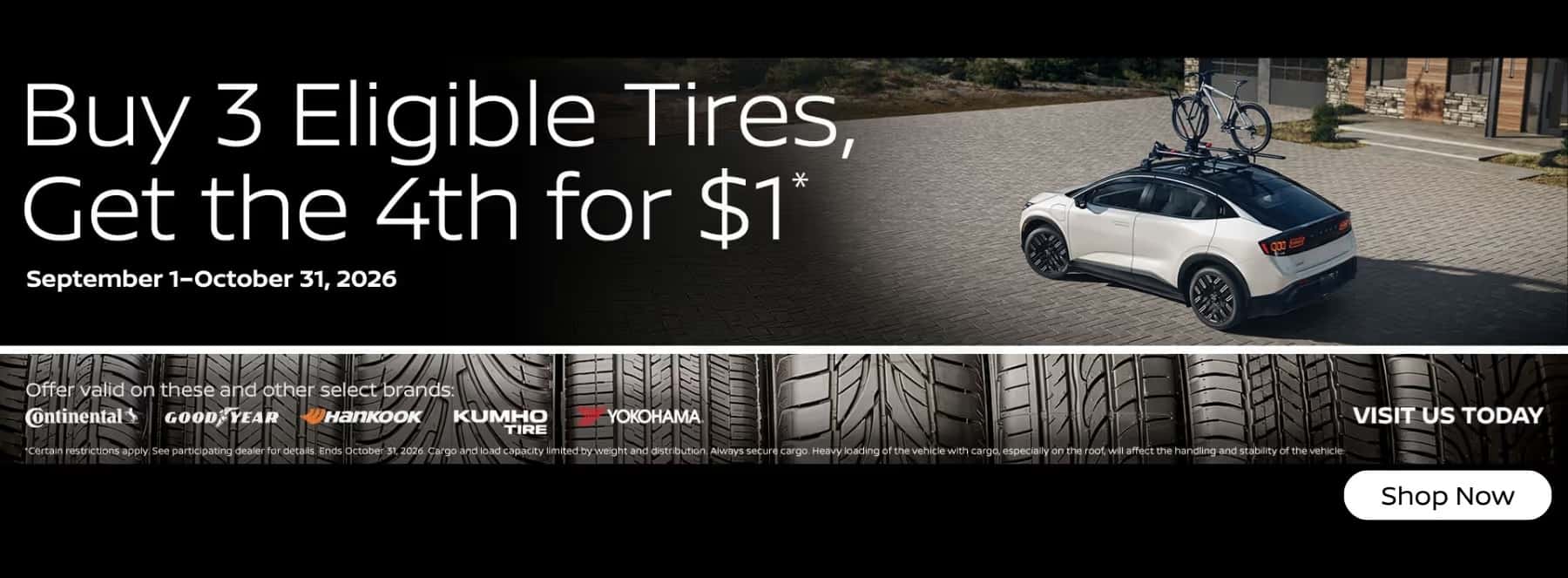 Nissan Tire Sale Maryland Baltimore