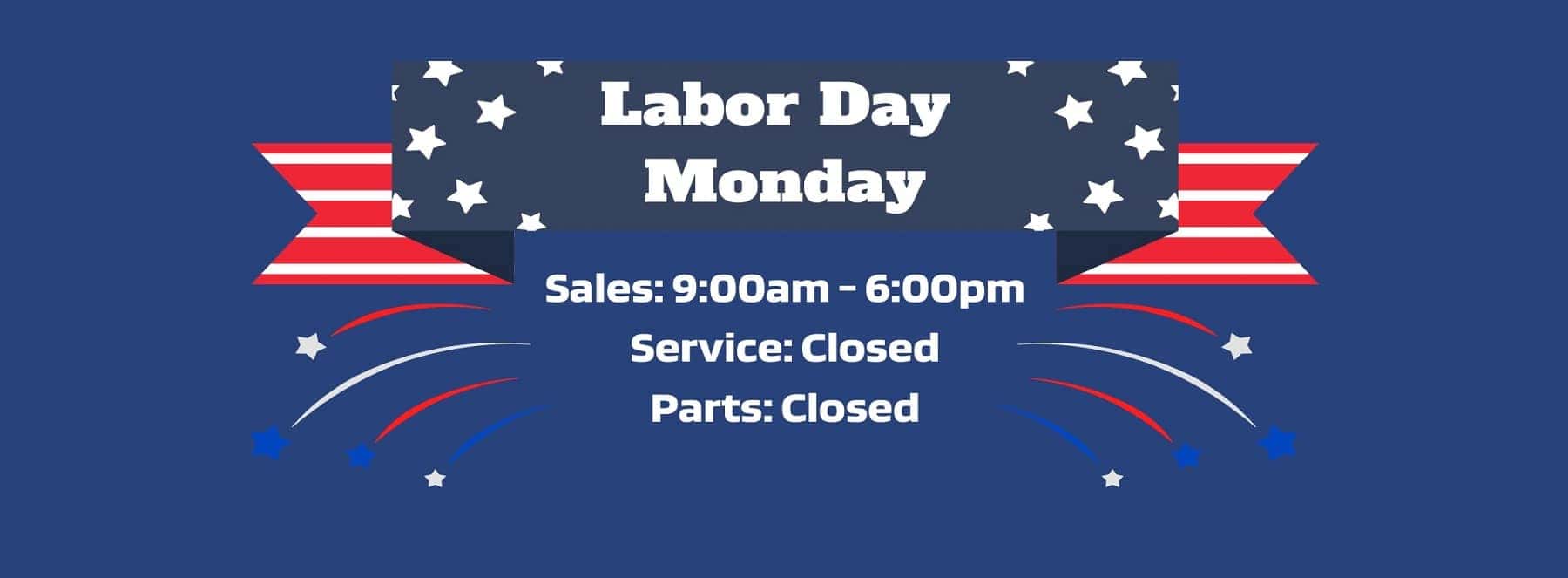Labor Day Hours