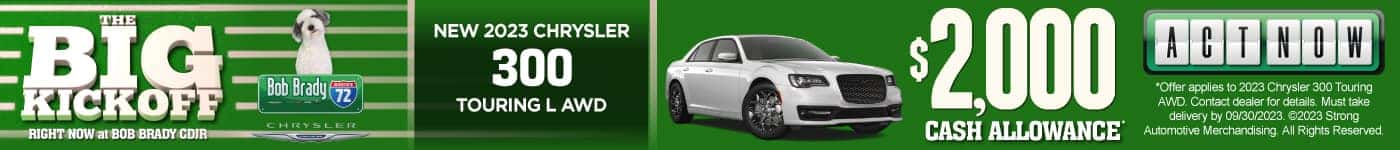 New 2023 Chrysler 300 Touring L AWD | *$2,000 Cash Allowance