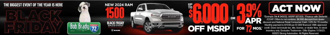 New 2024 RAM 1500 - Act Now