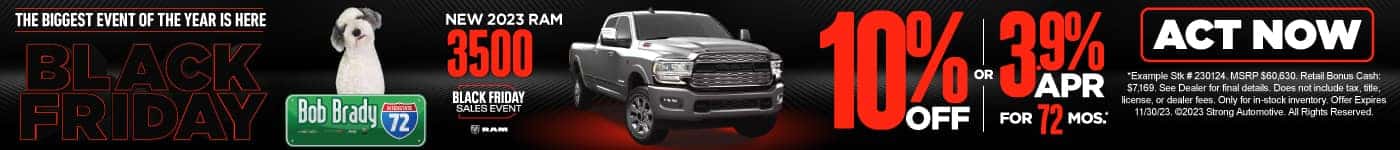 New 2023 RAM 3500 - Act Now