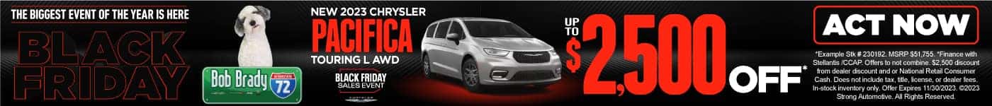 New 2023 Chrysler Pacifica - Act Now