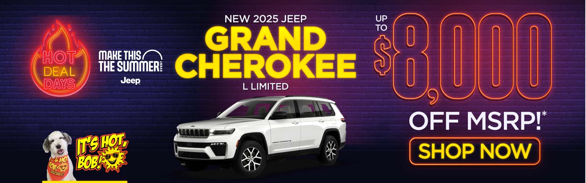 2025 Jeep Grand Cherokee L Limited Up to $8,000 OFF MSRP!*