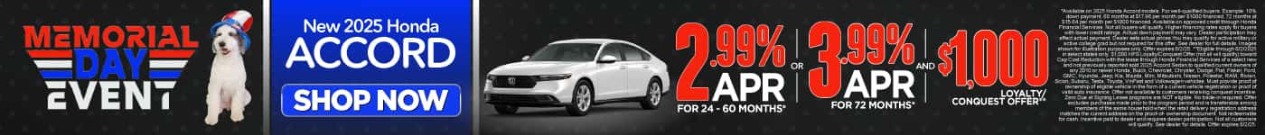 New 2025 Honda Accord 