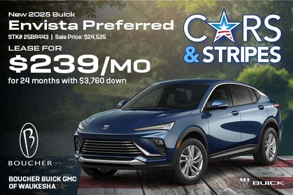 Lease a new 2025 Buick Envista Preferred in Waukesha, WI