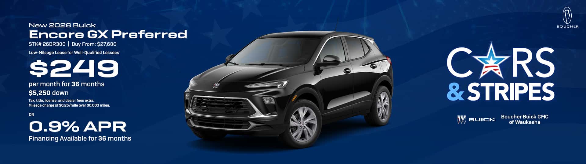 Save on a New 2026 Buick Encore GX Preferred