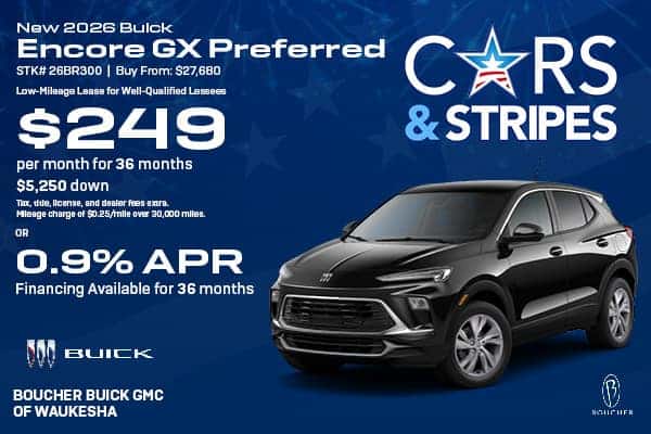 Save on a New 2026 Buick Encore GX Preferred