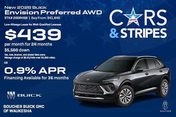 Save on a New 2026 Buick Envision Preferred AWD