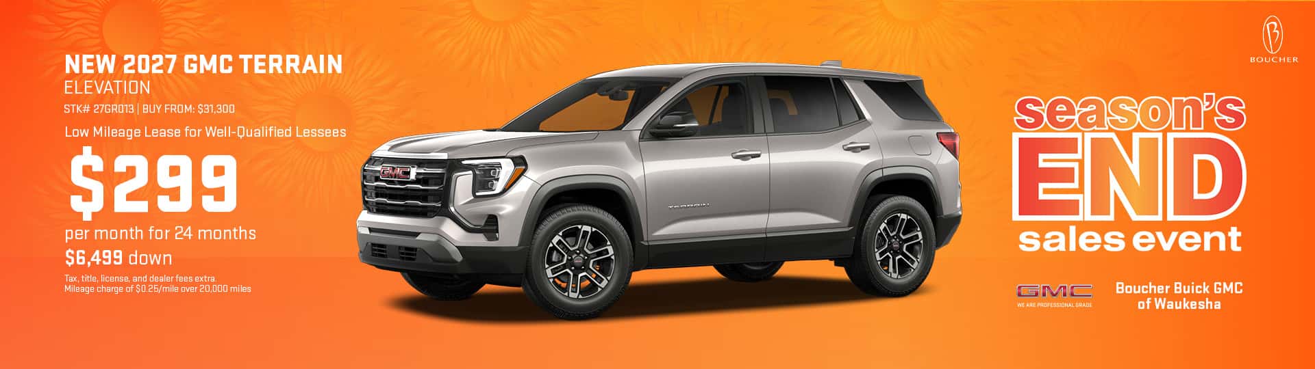 Save on a New 2027 GMC Terrain Elevation in Waukesha, WI