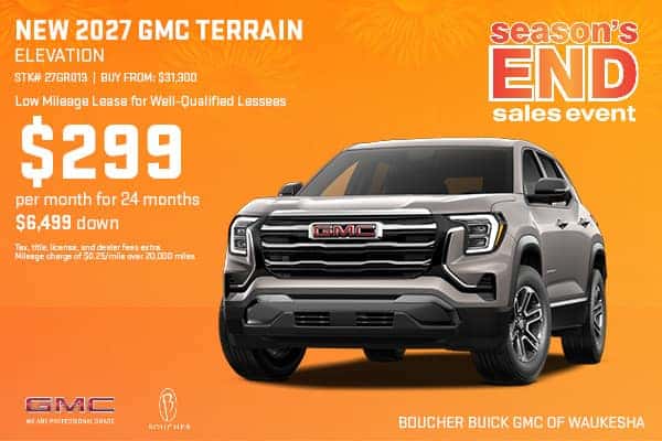 Save on a New 2027 GMC Terrain Elevation