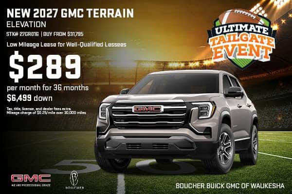 Lease a new 2026 GMC Terrain for $289/mo