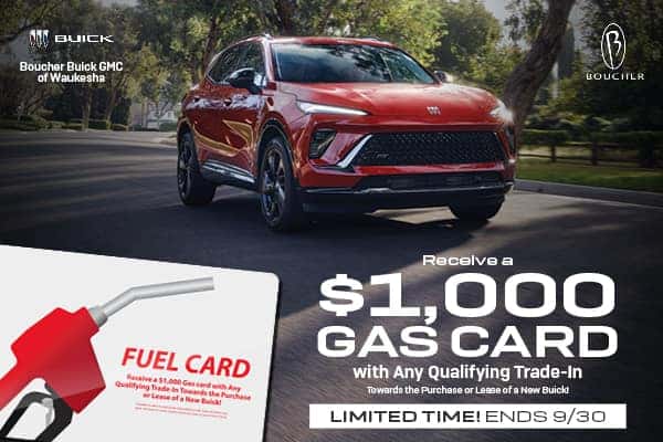 Receive a $1,000 Gas Card With Any Qualifying Trade-In!