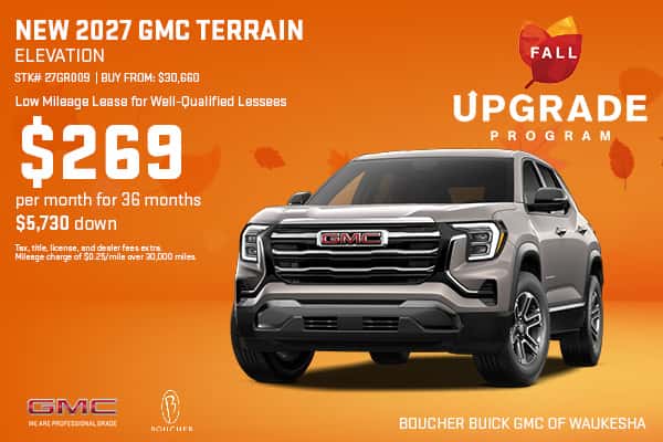 Lease a new 2027 GMC Terrain Elevation for $269/mo