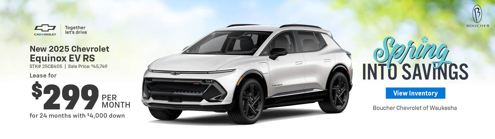 April 25 - 2025 Chevy Equinox EV RS in Waukesha, WI