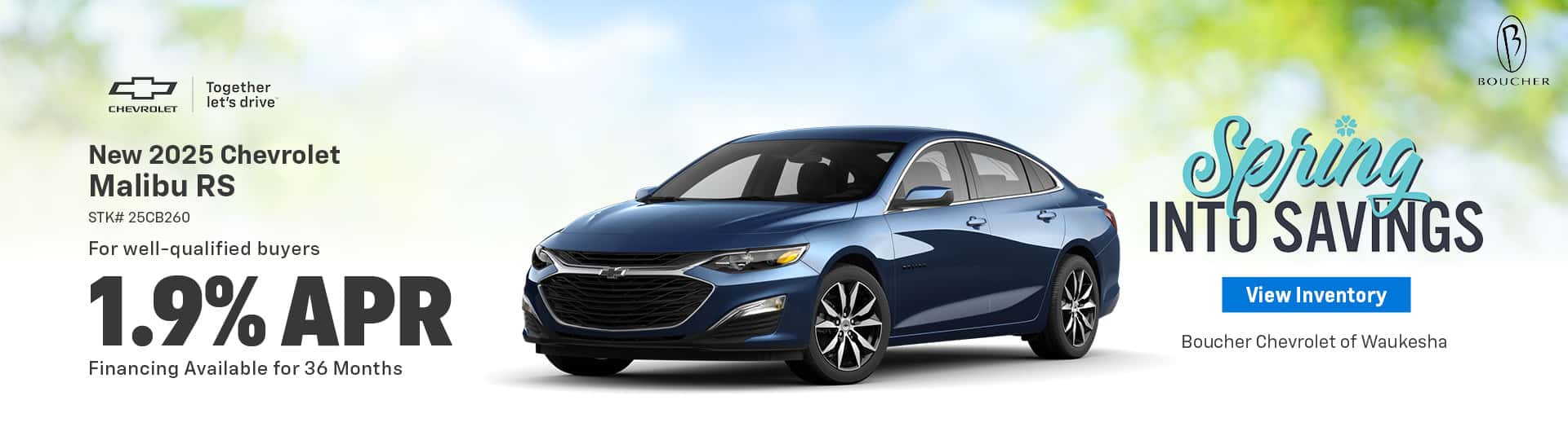 April 25 - 2025 Chevy Malibu RS in Waukesha, WI