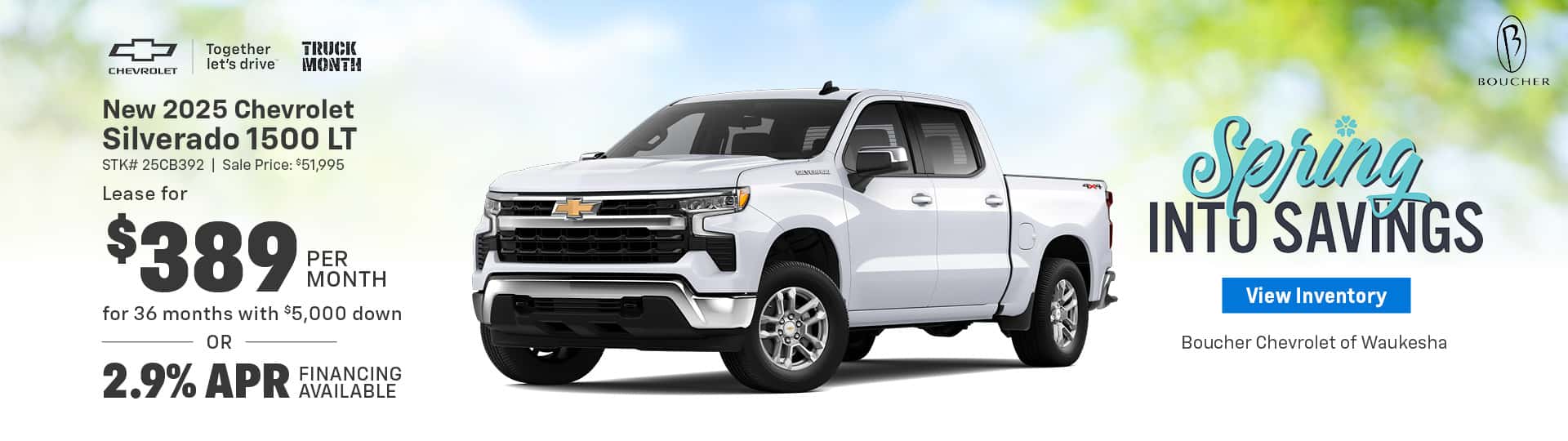 April 25 - 2025 Chevy Silverado 1500 LT in Waukesha, WI