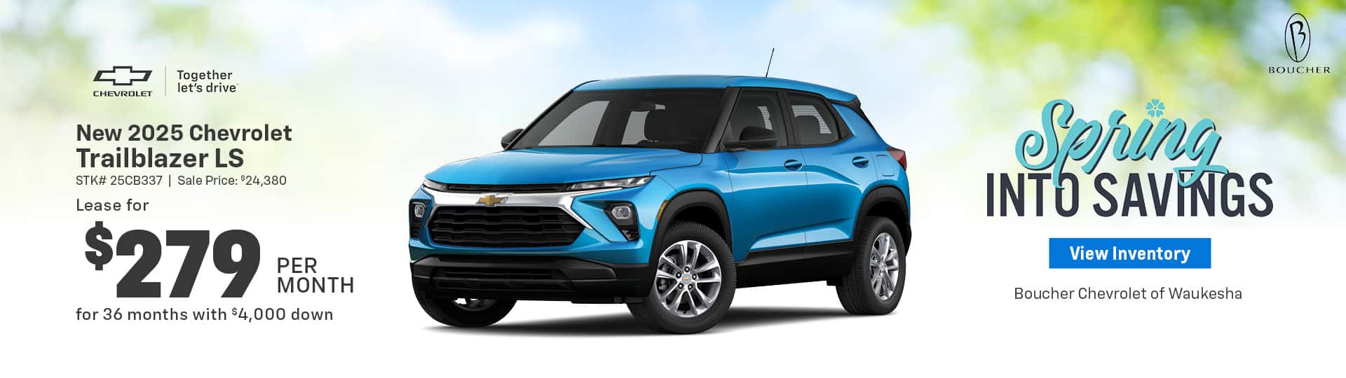 April 25 - 2025 Chevy Trailblazer LS in Waukesha, WI