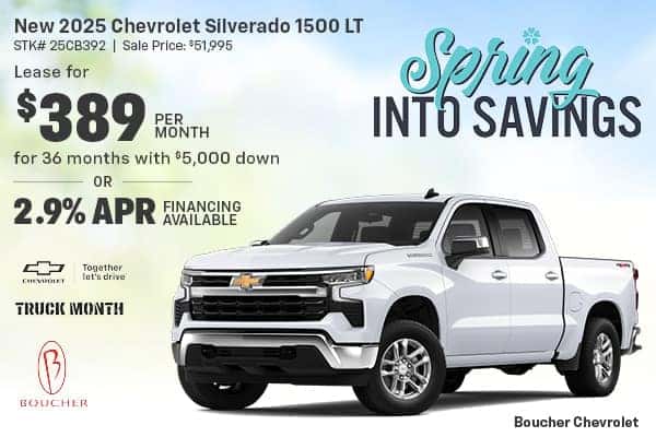 Lease a new 2025 Chevy Silverado 1500 LT in Waukesha, WI