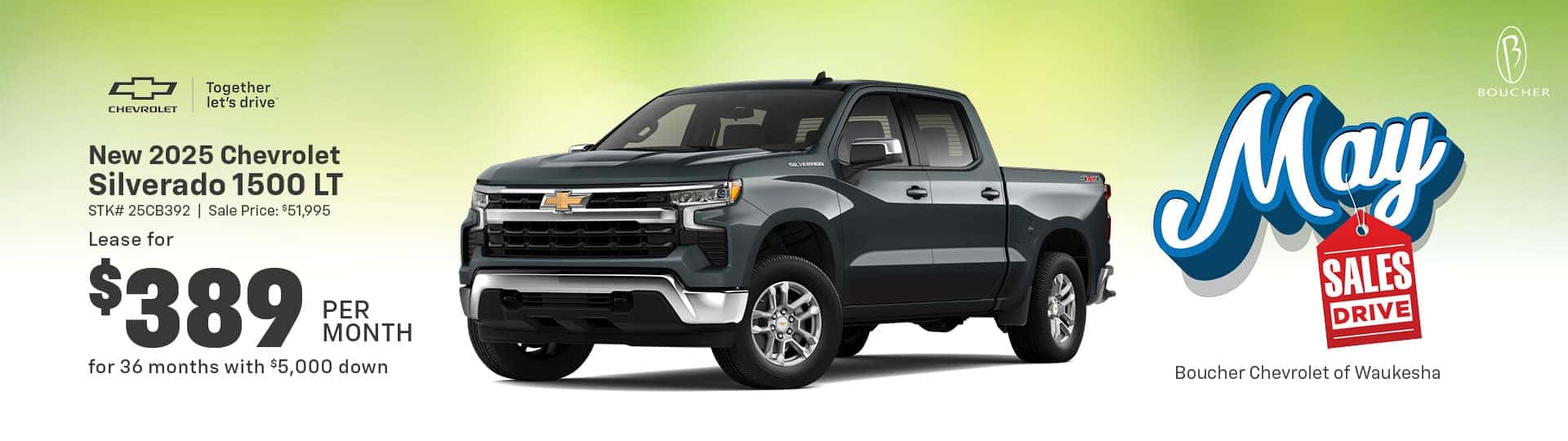 May 25 - 2025 Chevy Silverado 1500 LT in Waukesha, WI