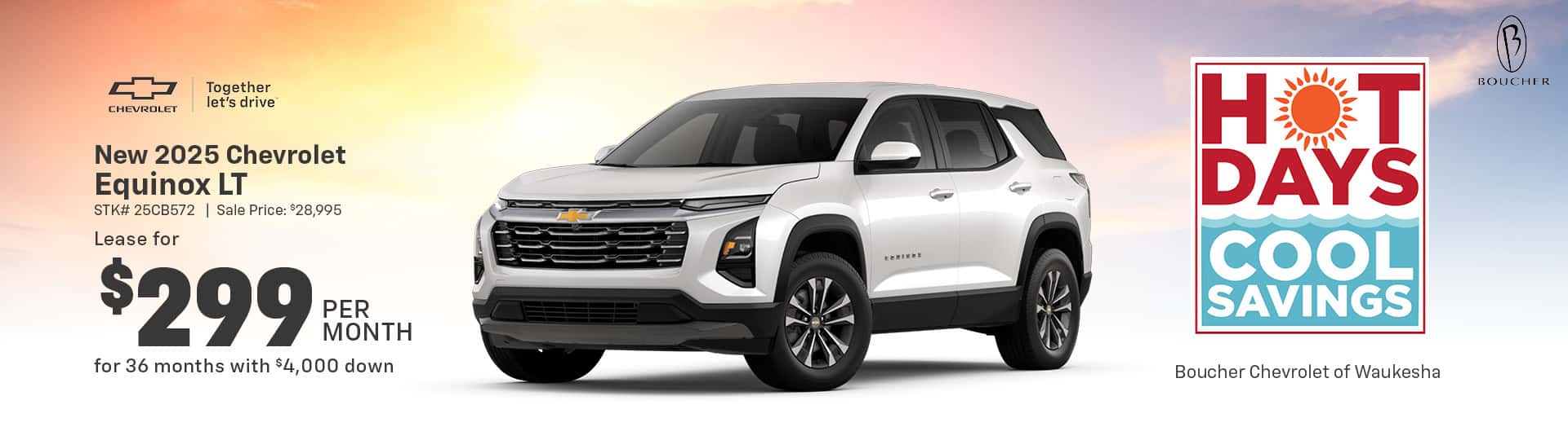 June 25 - 2025 Chevrolet Equinox LT in Waukesha, WI