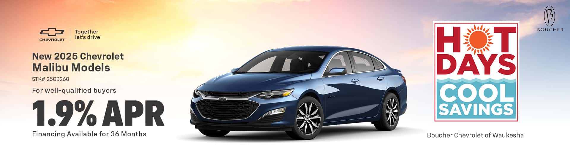 June 25 - 2025 Chevrolet Malibu in Waukesha, WI