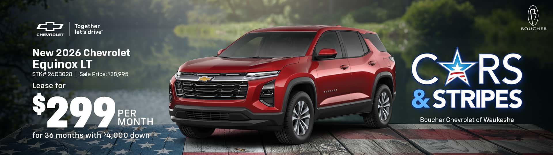July 25 - 2026 Chevrolet Equinox LT in Waukesha, WI