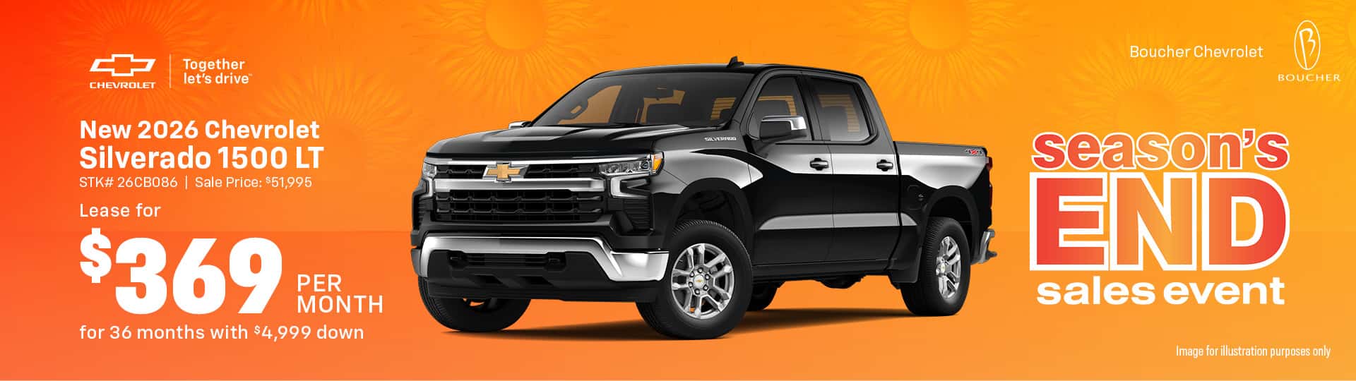 Aug 25 - 2026 Chevy Silverado 1500 LT in Waukesha, WI