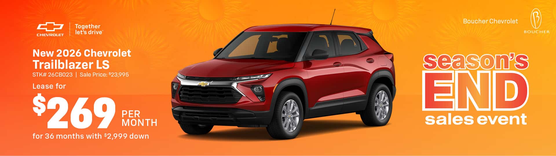 Aug 25 - 2026 Chevy Trailblazer LS in Waukesha, WI