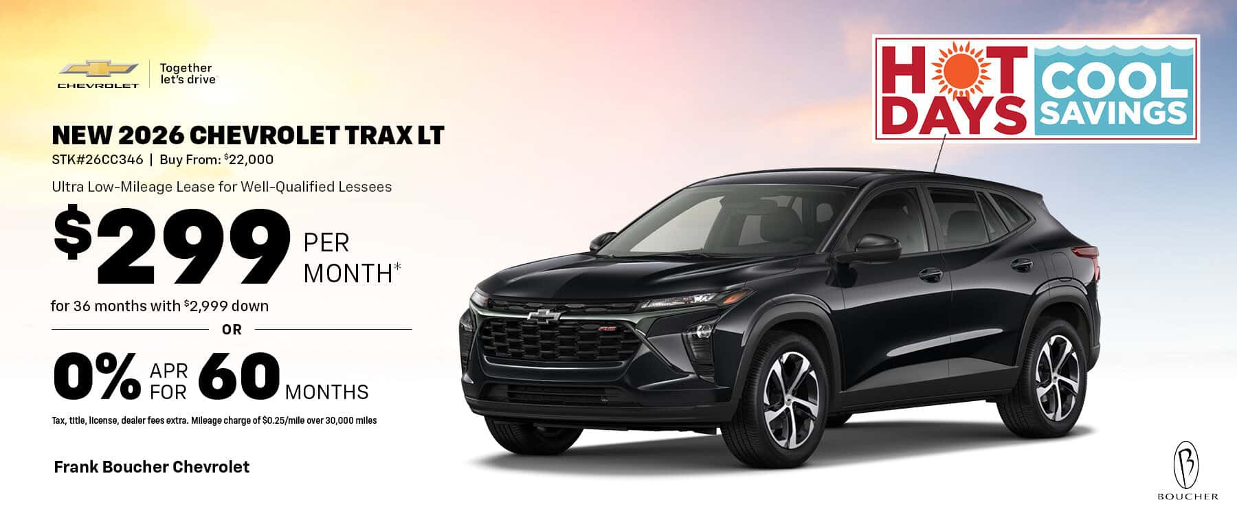 June 2026 - Save on a New 2026 Chevrolet Trax RS in Waukesha, WI.