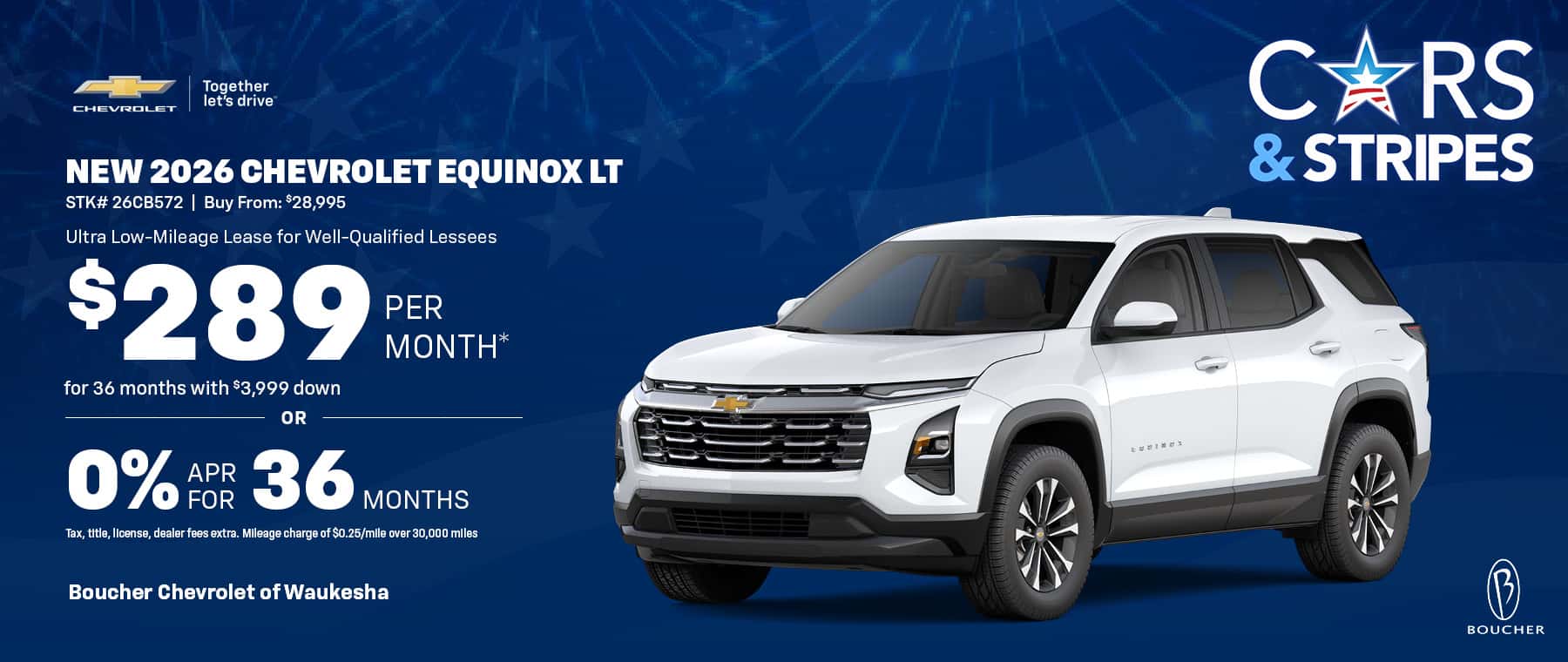 Save on a New 2026 Chevy Equinox LT in Waukesha, WI